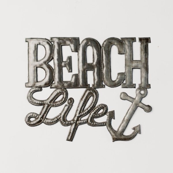 Beach Life Metal Art