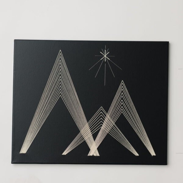 String Art - Mountains