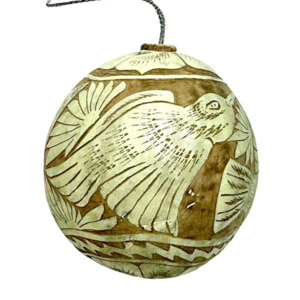 Jicara Hand-Carved Ornament